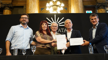 Alak encabezó una jornada sobre memoria y derechos humanos en La Plata