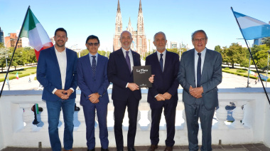 Alak recibió este al embajador de Italia en Argentina Fabrizio Nicoletti