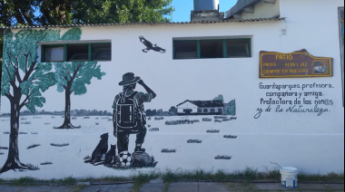 Guardaparques del Parque Pereyra Iraola homenajearon a Alba Ale