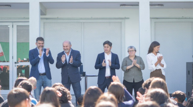 Inauguraron un nuevo edificio para una escuela de Ensenada