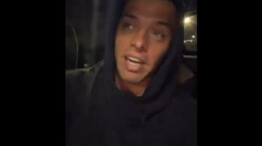 Pidieron la inhabilitación para conducir de Maratea tras la difusión de un video donde se lo ve manejando y usando el celular