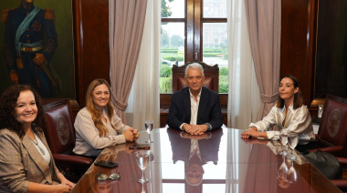 Alak se reunió con la vicegobernadora de La Rioja