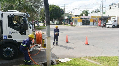 Reforzaron la limpieza de sumideros ante el alerta por ráfagas en La Plata
