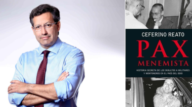 Ceferino Reato presentará en La Plata su nuevo libro "Pax menemista"