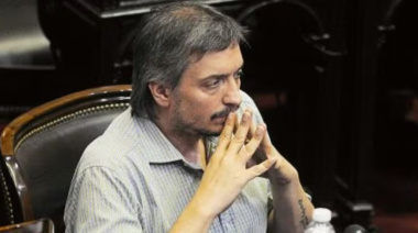 Tras ser operado de un tipo de tumor benigno en La Plata, Máximo Kirchner evoluciona bien