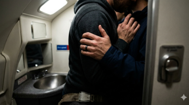 Un hombre de 55 años y una mujer de 60 quisieron tener sexo en un avión y fueron detenidos