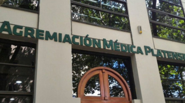 La Agremiación Médica Platense advirtió por la suspensión de servicios