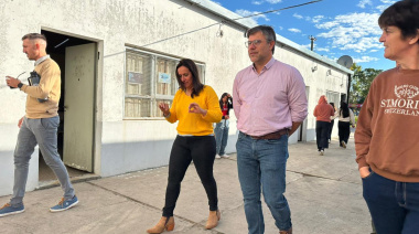 Comenzó la construcción de una cocina integral en la Escuela Primaria N° 21 de Magdalena