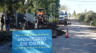 En Abasto continúan las obras hidráulicas y luego llegarán mejoras de calles