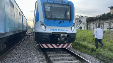 Tren Roca: Servicios limitados por un accidente a la altura de Bernal
