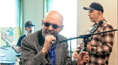Comenzó la despedida al "Indio" Solari en Avellaneda