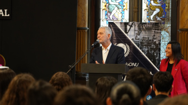 Alak encabezó la actividad educativa Modelo ONU “Modelos Preparatorios 2026” en La Plata