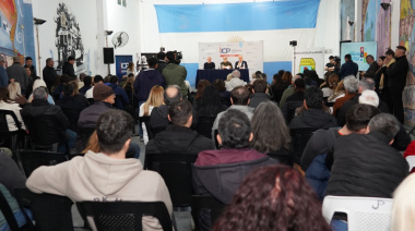 Alak y Cagliardi encabezaron una actividad de formación política en Berisso