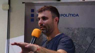 Fonseca cerró el ciclo Pensar La Plata: "Patria Grande está preparando un proyecto de ciudad más humana"