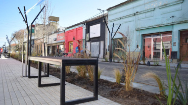En Magdalena inauguraron la primera etapa del nuevo Centro Comercial de calle Brenan