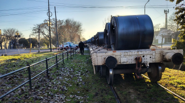 Descarriló un tren de cargas en Tolosa y cortaron un paso a nivel