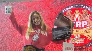De Chascomús al Guinness: la hazaña de Carolina González De León en sentadilla