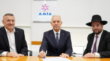 Alak firmó una declaración conjunta en la AMIA por paz, memoria y justicia