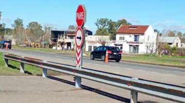 Vecinos de El Peligro volvieron a cortar la Ruta 2 para exigir medidas de seguridad vial