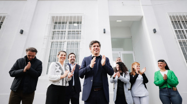 Kicillof inauguró la nueva guardia de Salud Mental del Hospital Dr. Alejandro Korn