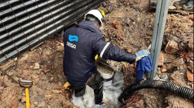 Habrá interrupción del servicio de agua en Ensenada y Berisso por obras de ABSA