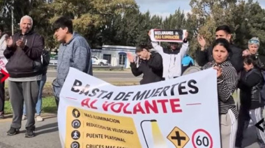 Vecinos de El Peligro harán otra protesta para pedir seguridad vial en la Ruta 2