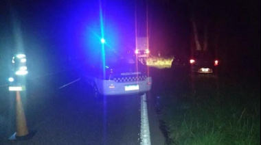 Murió un hombre en un choque entre una camioneta y un camión en Ruta 2