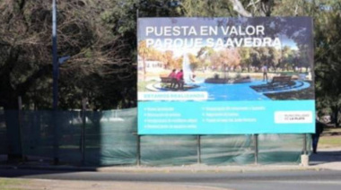 Avanzan los trabajos de fresado en el Parque Saavedra: el cronograma de intervenciones