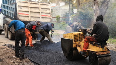 En la última semana se realizaron distintos trabajos en calles en La Plata