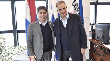 Kicillof suscribió convenios en materia de investigación científica y desarrollo agrario