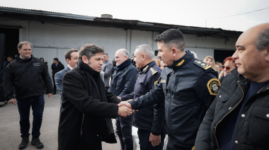 Kicillof inauguró este miércoles una base de la UTOI en Florencio Varela