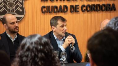 El intendente de Córdoba recibió a Nano Cara con vistas al III Congreso Federal e Internacional de Juventudes