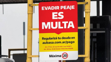 Evadir el peaje en la Autopista tendrá una multa de hasta 250 mil pesos