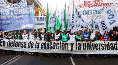 Paro nacional universitario: docentes y no docentes paran el martes 8 de septiembre