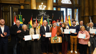 Reconocieron a inmigrantes pertenecientes a las distintas colectividades de La Plata