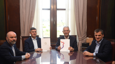 Alak y Passerini firmaron un acuerdo de cooperación institucional y asistencia técnica