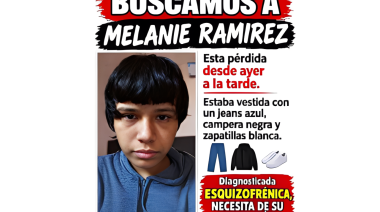 Buscan a una joven de 18 años en La Plata que fue vista por última vez el domingo pasado
