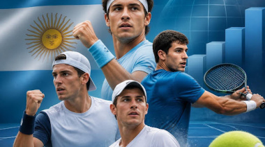 Tenis argentino: quiénes son las principales raquetas en el ranking ATP