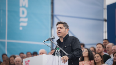 Kicillof hizo un "prelanzamiento"  de su candidatura a presidente en Avellaneda