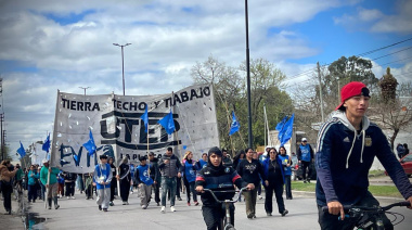 Este jueves se realizó la Marcha de la Esperanza en la periferia de La Plata