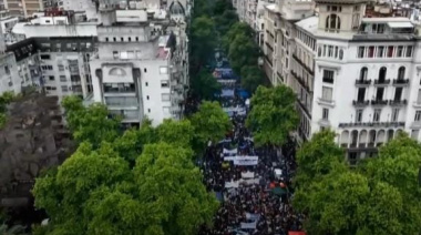 La marcha universitaria volvió al Congreso en reclamo de la ley de financiamiento