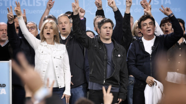 Kicillof en el acto por el Día de la Lealtad: "Cuenten conmigo para poner el cuerpo"