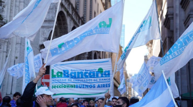 Elecciones en La Bancaria: El oficialismo busca "consolidar una representación amplia"