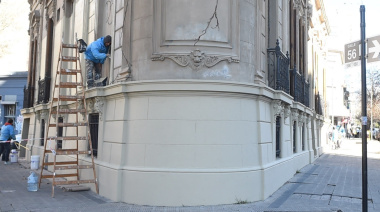 La Municipalidad de La Plata avanza con trabajos de mantenimiento del espacio público