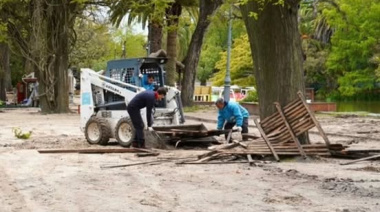 Paseo del Bosque de La Plata: demolición de puestos, nuevos baños y más obras
