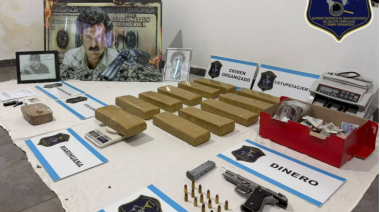 Operativo en la toma de Los Hornos por presunta actividad ilegal de narcomenudeo