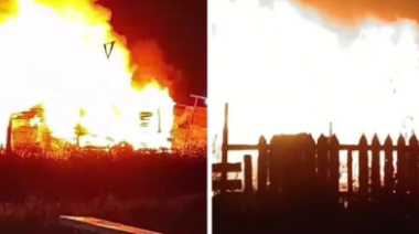 Tras el operativo en la toma de los Hornos, vecinos incendiaron casas del predio