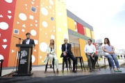 Kicillof y Ferraresi inauguraron un Jardín de Infantes en Gerli