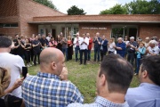 A pocas horas de entregar la intendencia de La Plata, Julio Garro inauguró la nueva delegación de Tolosa