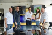 Garro recibió el último informe referido a la segunda etapa del ‘Plan Director de Reducción de Riesgo de Inundaciones’